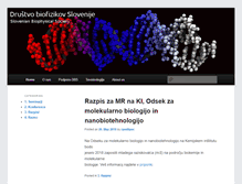 Tablet Screenshot of drustvo-biofizikov.si
